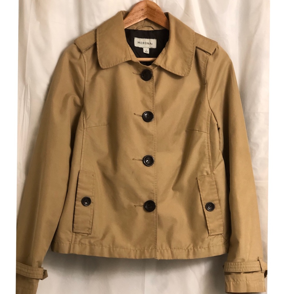 Crop Trench Jacket